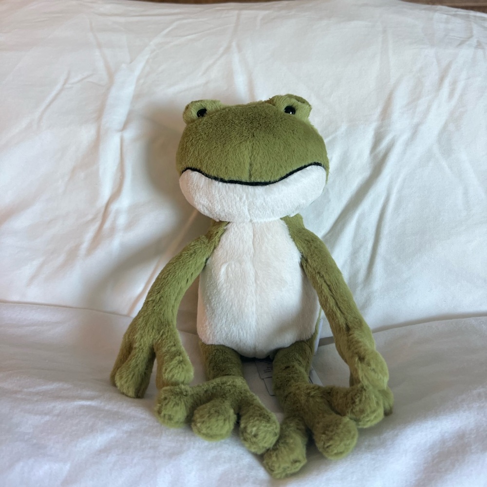 Jellycat Finnegan Frog BNWT